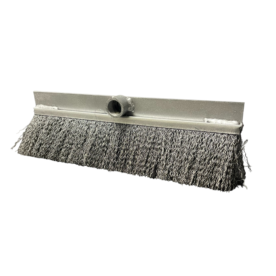 12″ Double Strip Brush – Threaded – American Crematory Equipment Co